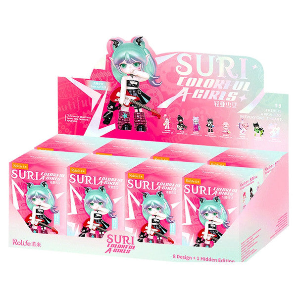Suri’s Colorful Girls Blind Box Vinyl Figure Case of 8