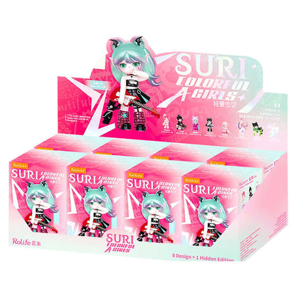 Suri’s Colorful Girls Blind Box Vinyl Figure Case of 8