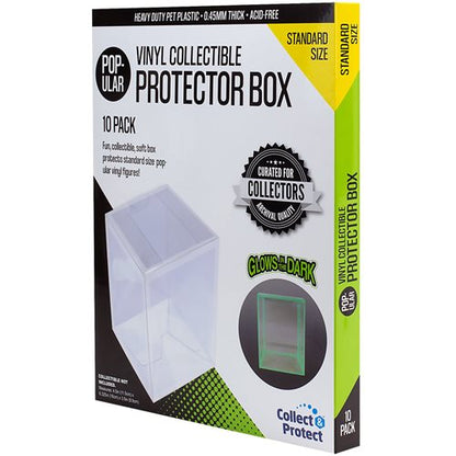 Entertainment Earth Vinyl Collectible Glow-in-the-Dark Soft Collapsible Protector Box 10-Pack