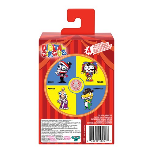 Amazing Digital Circus Kinger 4-Inch Vinyl Figure by Moose Toys w/ Card – New