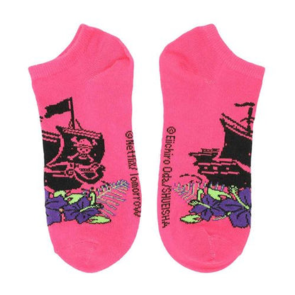 One Piece Icons Ankle Sock 5-Pack Fits Shoe Sizes 5-10