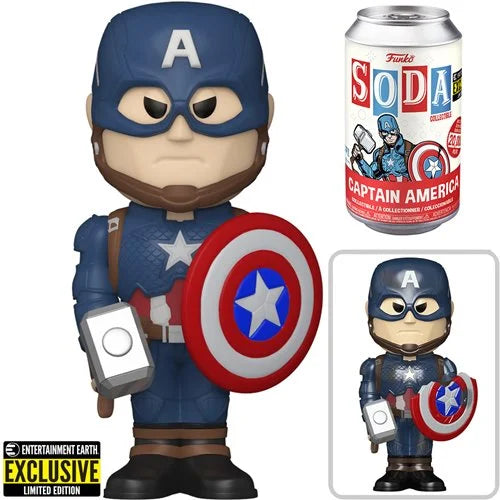 Avengers: Endgame Captain America Vinyl Funko Soda Figure
