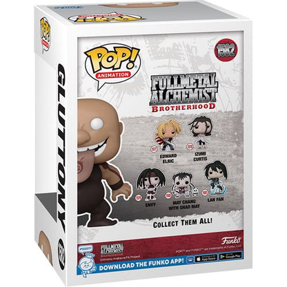 Fullmetal Alchemist Gluttony Funko Pop! #1582 EE Exclusive Limited Edition Vinyl Figure