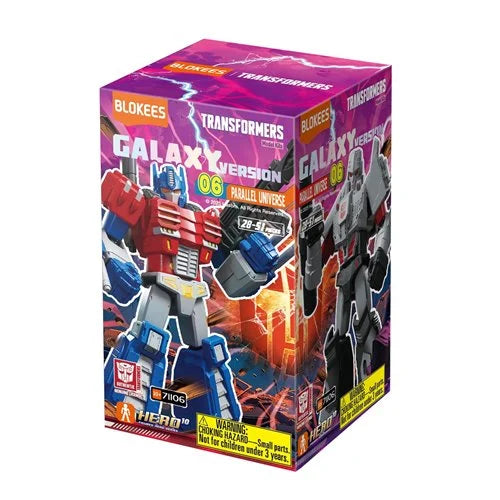 Full Case of 9 Transformers Galaxy GV06 Blokees 4-Inch Blind Box Model Kit