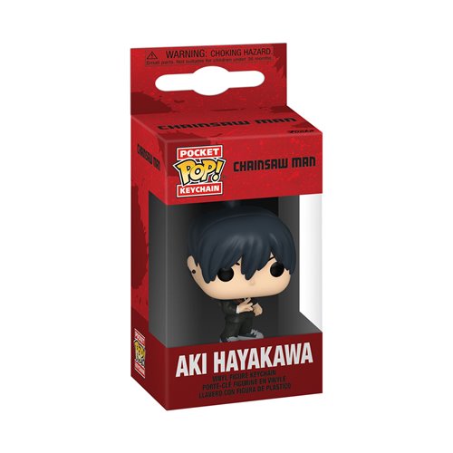 Pocket Pop! Keychain Chainsaw Man Aki Hayakawa & Power Vinyl Figure Keychain Set