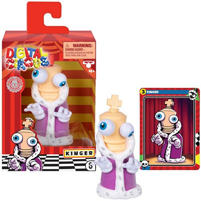 Amazing Digital Circus Kinger 4-Inch Vinyl Figure by Moose Toys w/ Card – New
