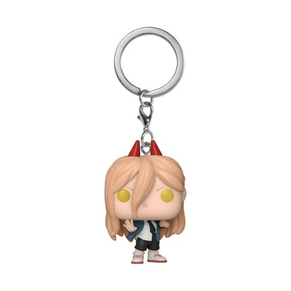 Pocket Pop! Keychain Chainsaw Man Aki Hayakawa & Power Vinyl Figure Keychain Set