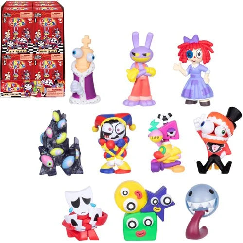 Amazing Digital Circus All Star Collection Mini-Figure Display Case of 12