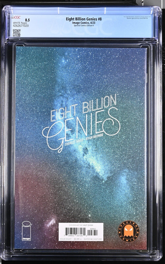 Eight Billion Genies #8 Spectral Comics Variant Edition A