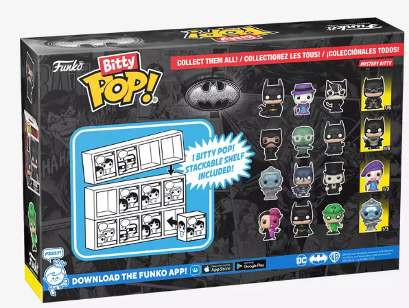 Funko Bitty Pop Batman 85th Anniversary Mr. Freeze 4-Pack Mini Figures