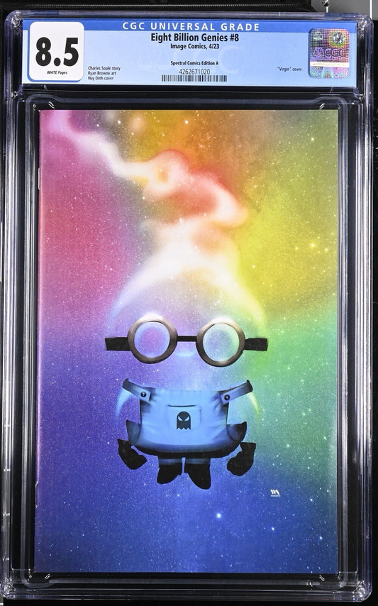 Eight Billion Genies #8 Spectral Comics Variant Edition A
