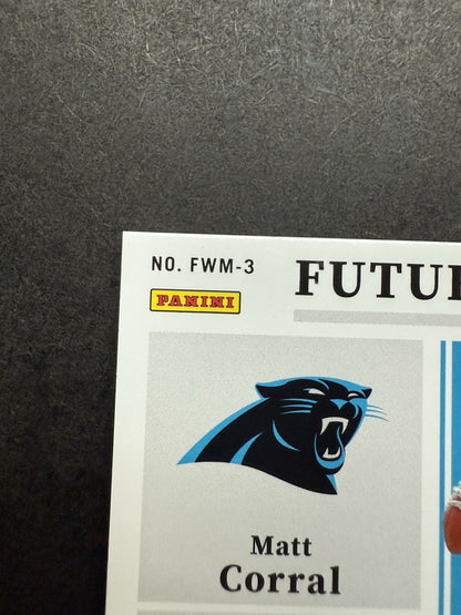 2022 Panini Encased Football Future Wave RC Nike Patch # FWM-3 Matt Coral 1 of 1