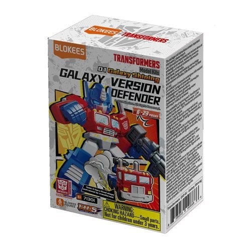 Transformers Galaxy Defender Version 1 Blokees Mini Model Kit Display Case of 12