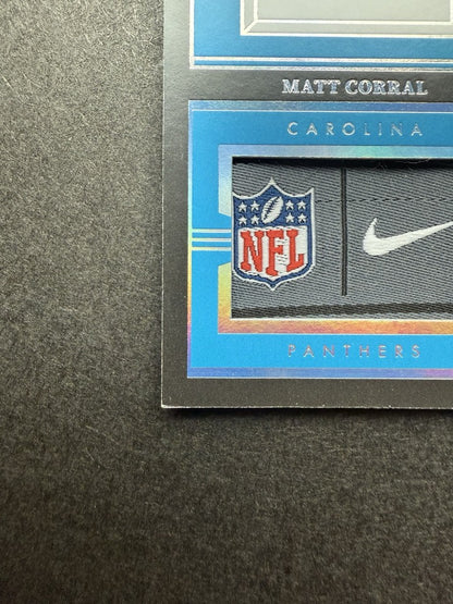 2022 Panini Encased Football Future Wave RC Nike Patch # FWM-3 Matt Coral 1 of 1