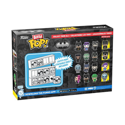 Funko Bitty Pop Batman 85th Anniversary Batman 4-Pack Mini Figures