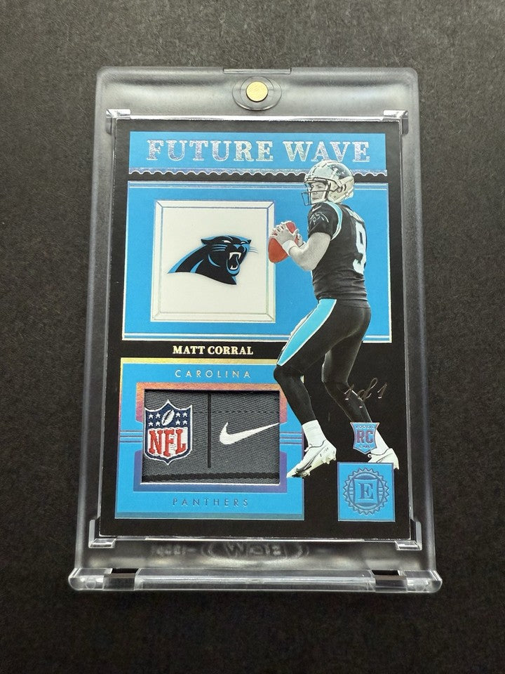 2022 Panini Encased Football Future Wave RC Nike Patch # FWM-3 Matt Coral 1 of 1